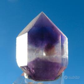 CRISTALLO di AMETISTA FANTASMATO BITERMINATO