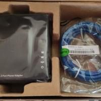 Cisco SPA112 2 Port Phone Adapter (Adattatore VoIP