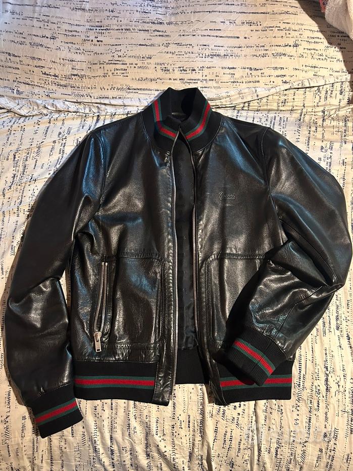 Giacca pelle gucci Vendita in Abbigliamento e accessori