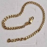 braccialetto groumette oro giallo 18 kt 750% 19 cm