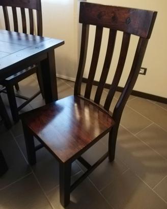 Tavolo 6 sedie per sala / taverna