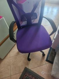 sedia per scrivania 