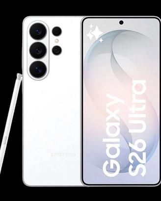 Samsung s26 ultra 256gb 12 RAM bianco nuovo 