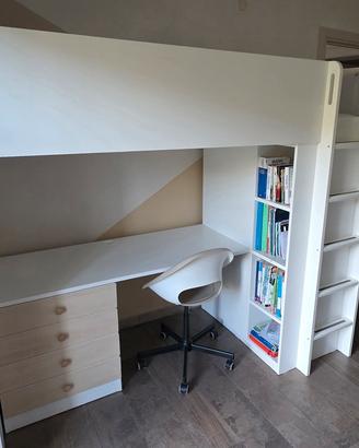 LETTO A SOPPALCO IKEA SMÅSTAD