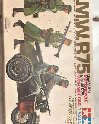 Tamiva BMW R75 con Sidecar 1/35 Vintage