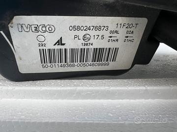 Faro iveco daily anteriore destro 2021