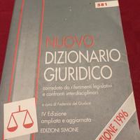 Nuovo Dizionario Giuridico Ed. 1996