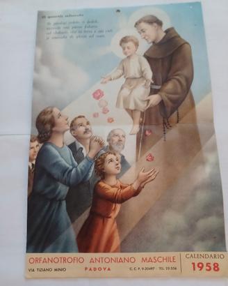 Calendario 1958