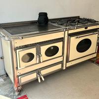 Termo stufa cucina a legna combinata “J. CORRADI”