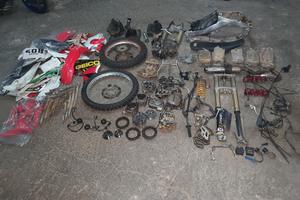 CRF 450 FORCELLA CERCHI MONO CICLISTICA FRENI