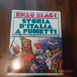 ENZO BIAGI STORIA D'ITALIA E ESTERA A FUMETTI