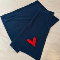 Plaid Daunex in pile blu