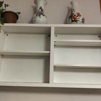 Pensile ikea bianco con mensole