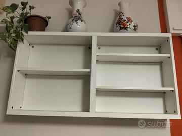 Pensile ikea bianco con mensole