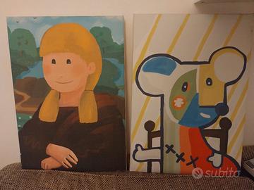 Quadri cameretta bambini 