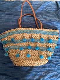 Borsa mare in paglia
