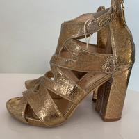 Scarpa sandalo CESARE PACIOTTI oro 37