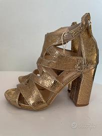 Scarpa sandalo CESARE PACIOTTI oro 37