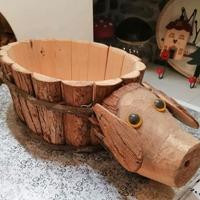 Contenitore in legno 