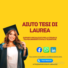 Supporto per TESI di Laurea, UDA, Lezioni e TFA