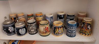 collezione boccali da birra 