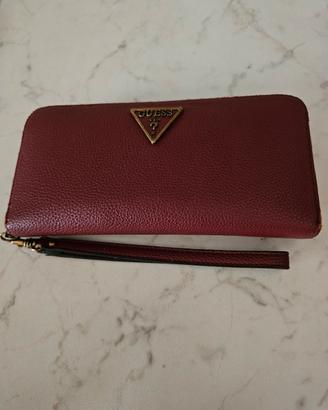 Portafoglio donna in pelle bordo' GUESS 