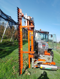 Potatura meccanica frutteto
