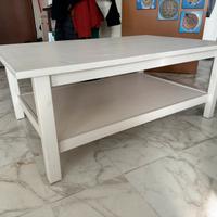 IKEA HEMNES 118x75h46 tavolino soggiorno bianco