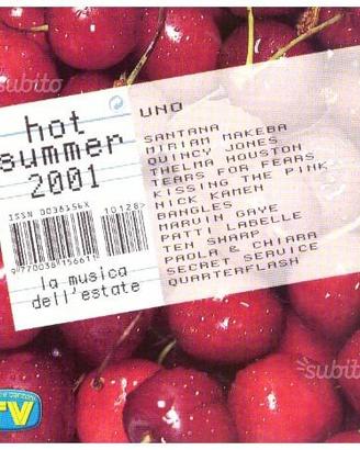 Collezione in CD di Hot Summer 2001