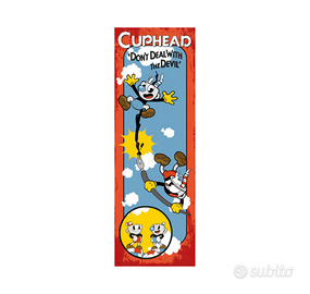 Cuphead Poster 58x158 - Licenziato "Don't Deal Wit