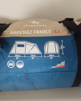 tenda campeggio  arpenaz  4.1 