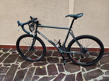 bicicletta gravel acciao cr-mo