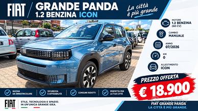 Fiat Grande Panda 1.2 100 CV Icon - pronta consegn