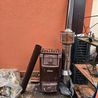 Stufa a legna vintage