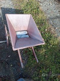 Schiaccia uva in ferro – robusto, vintage