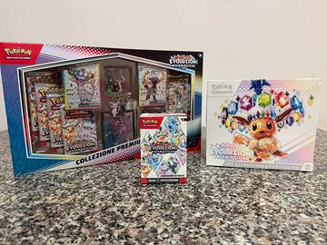 Evoluzioni PrismaticheETB+Collezione Premium+Bundl