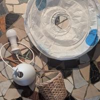 lampada palla ikea stile mongolfiera 