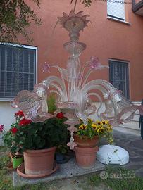 LAMPADARIO IN VETRO DI MURANO ORIGINALE