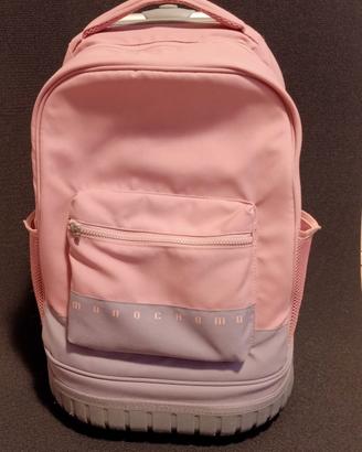 Zaino con Trolley Rosa 