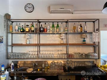 Bottigliera a parete professionale Bar ed Enoteca
