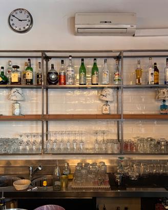Bottigliera a parete professionale Bar ed Enoteca