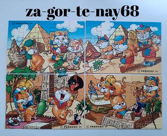 Puzzle Miezi Cats Kinder Germania 1997 completo