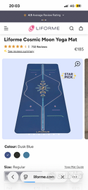 Liforme Cosmic Moon Yoga Mat