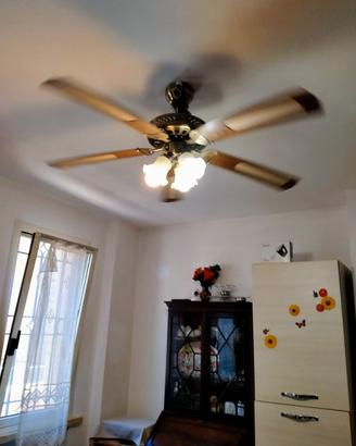 Ventilatore con tre luci