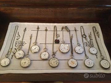 Orologi da tasca in argento