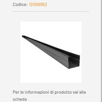 Guide e montanti per parete cartongesso