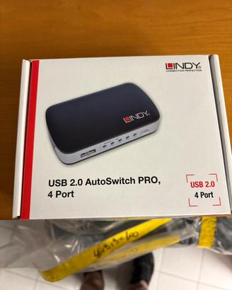 LINDY AutoSwitch USB 2.0 Pro