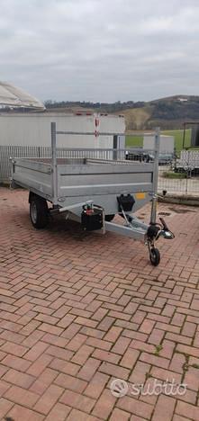 Carrello rimorchio Cresci con sponda ribaltabile - Caravan e Camper In