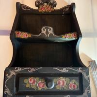 Mobiletto  cucina tirolese legno