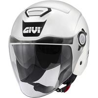 CASCO JET MOTO GIVI 12.5 BIANCO DOPPIA VISIERA